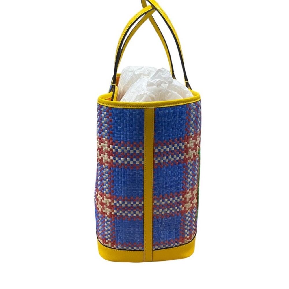 Gucci Large Miami Raffia Sequin Ophidia GG Tote Shoulder Bag - Picture 12 of 16